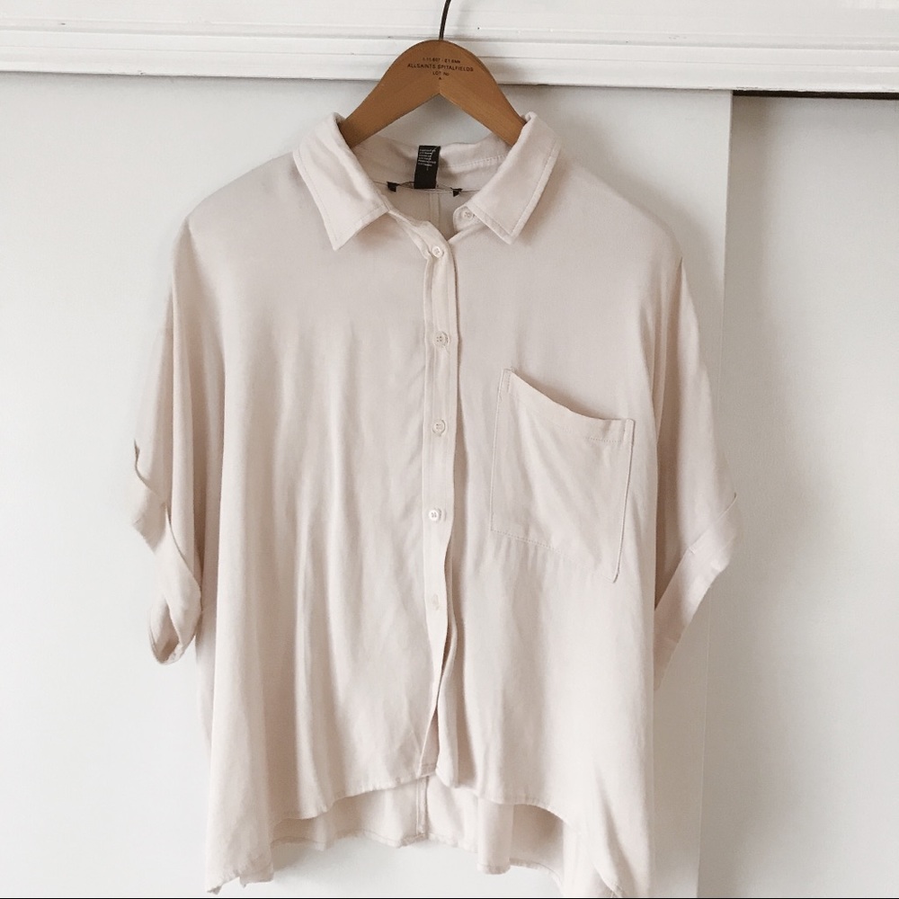 Pale pink shirt